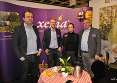 Bernd Feenstra, Raymond van Ojen, Karin de Leest en Pieter van Rijn van Xenia.